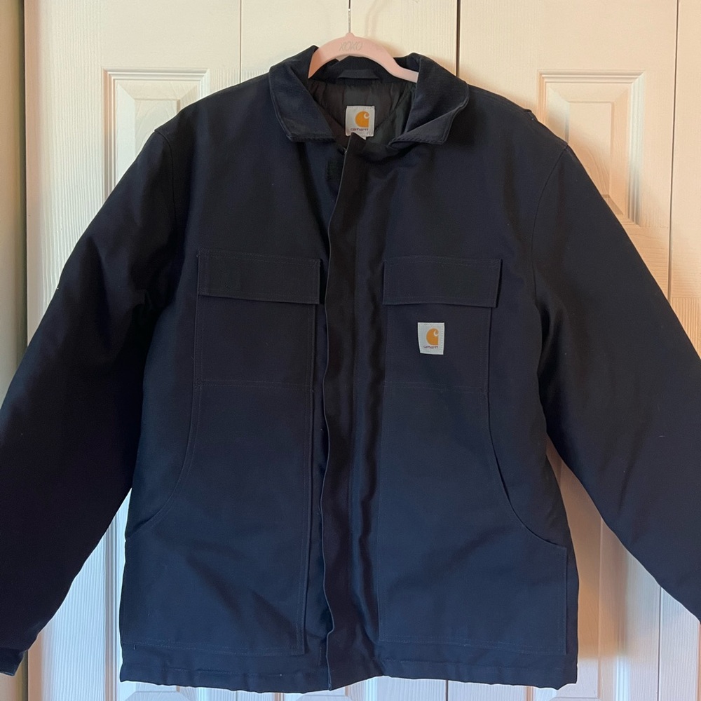 Navy Carhartt Duck jacket